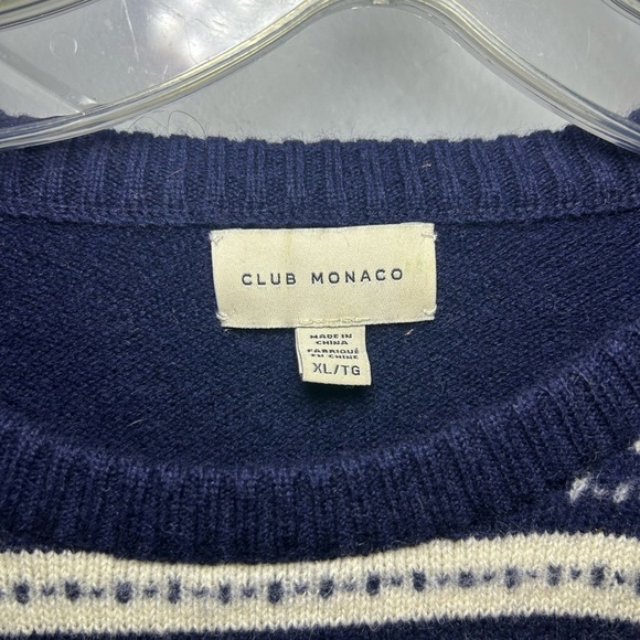 Vintage Club Monaco knit wool sweater - Picture 2 of 11